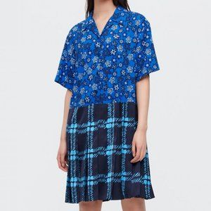 UNIQLO x MARNI Collab Mix Print Shirt Dress